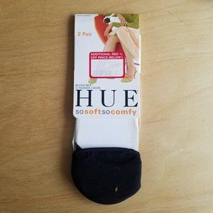 BRAND NEW - HUE toe socks(for slingbacks) - Black